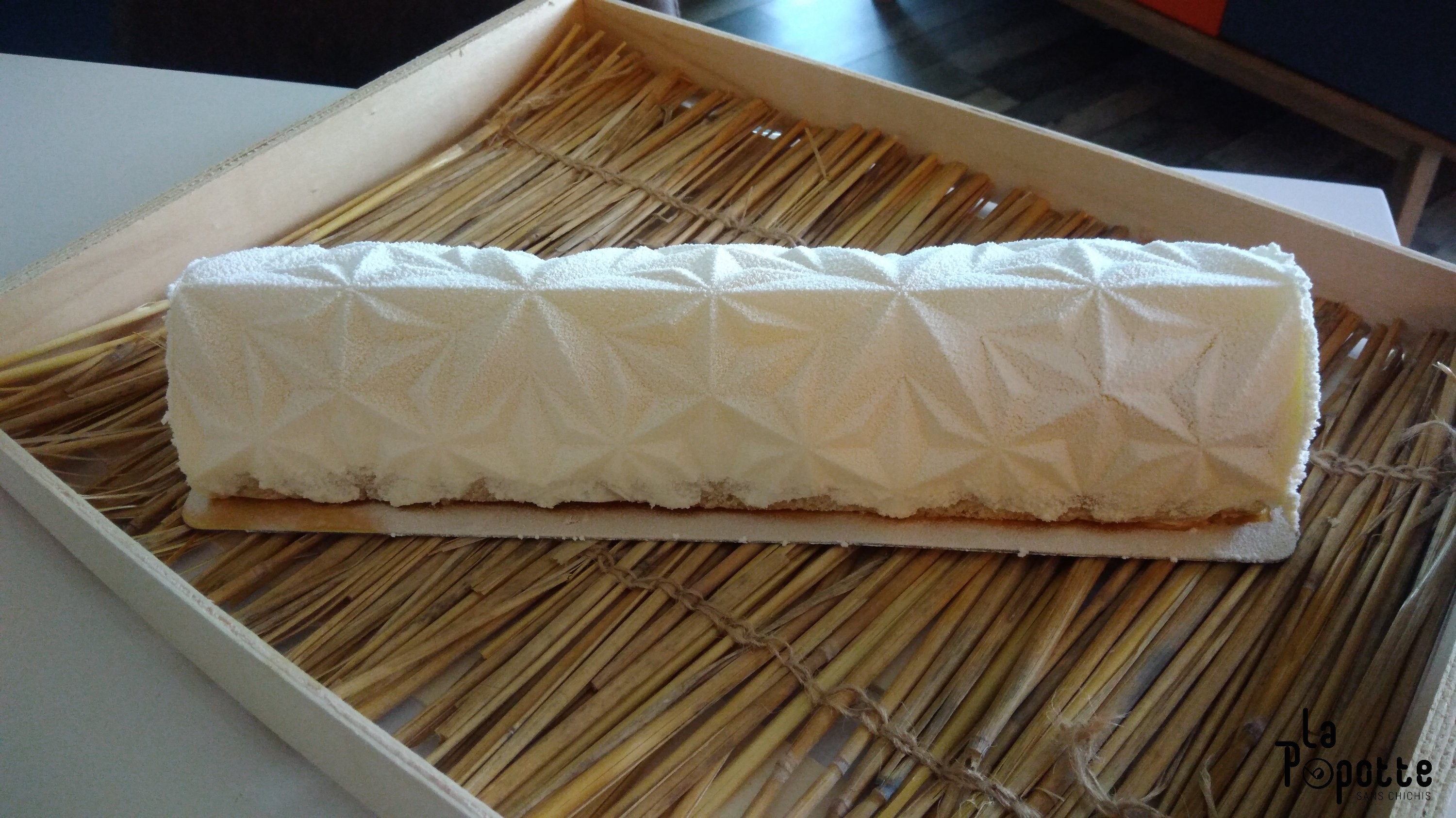 Bûche citron meringuée