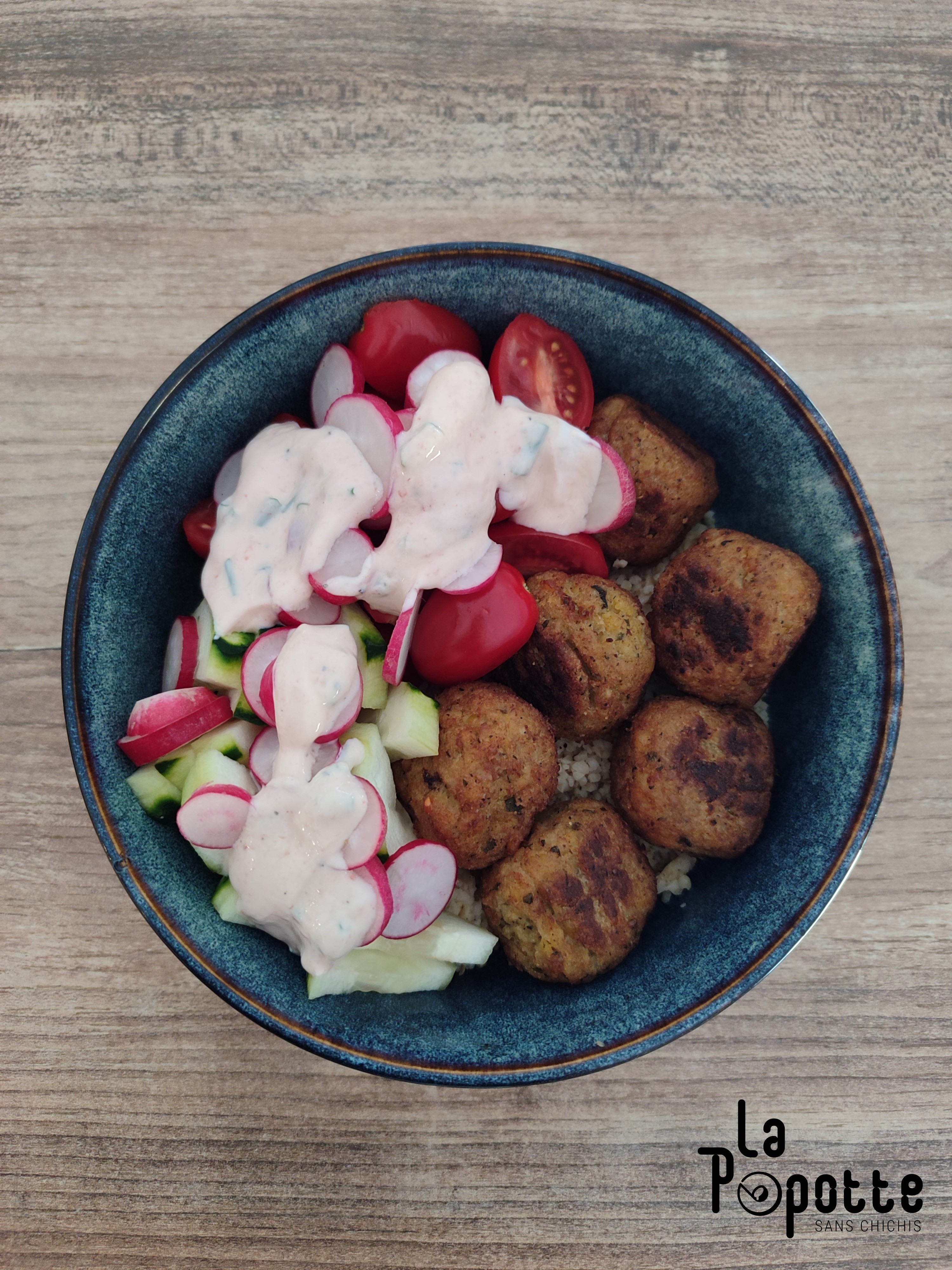 Bowl falafels & Couscous