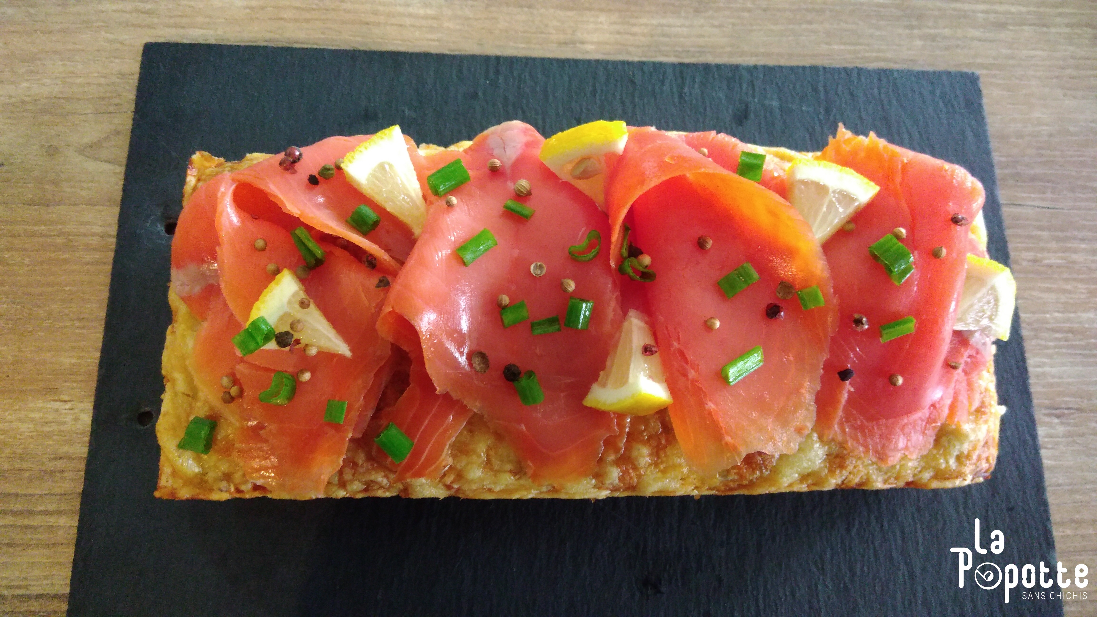 Cake au saumon de Nicolas Bernardé