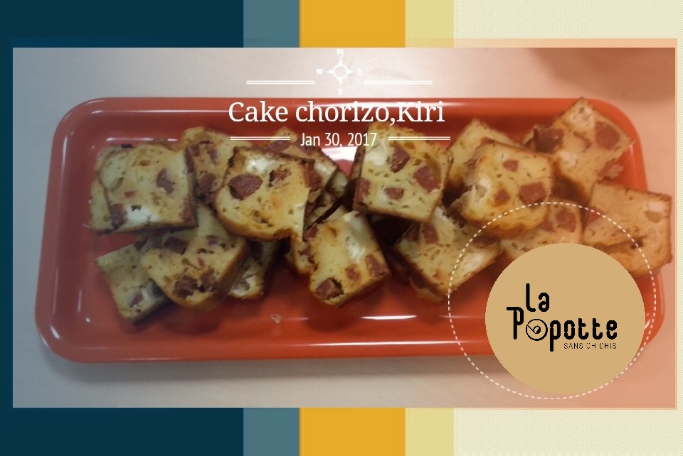 Cake kiri chorizo