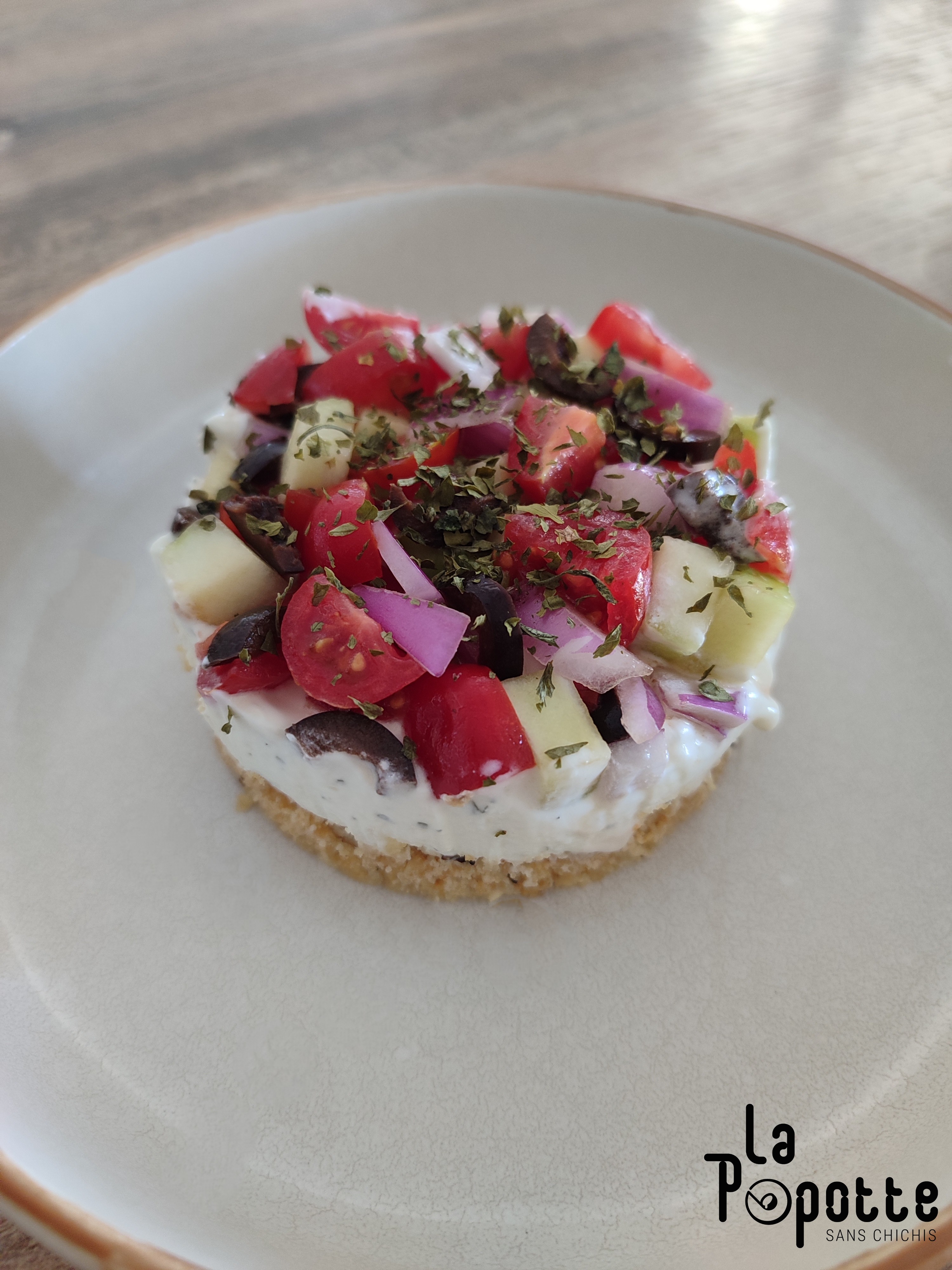 Cheesecake à la grecque