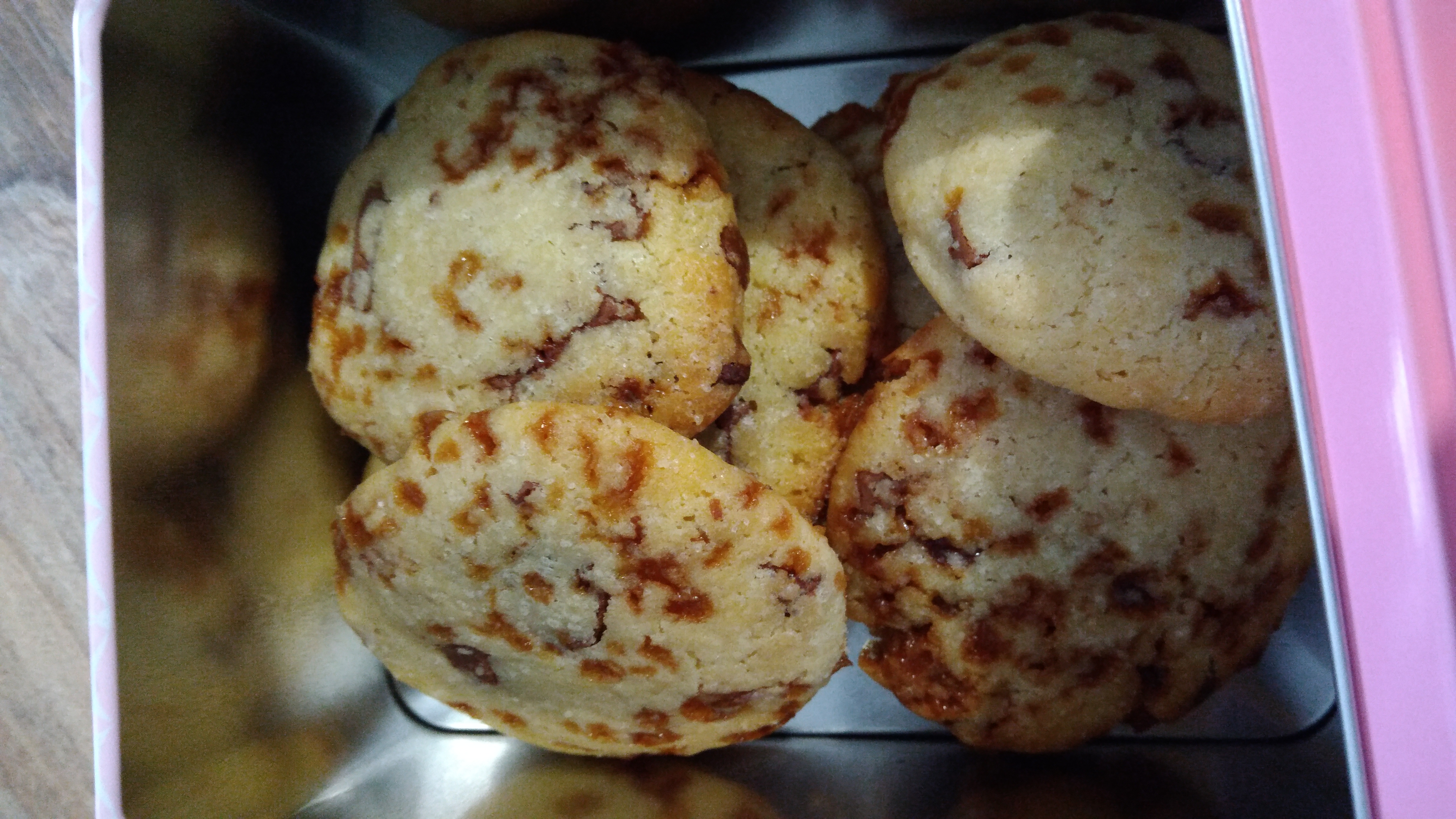 Cookies caramélia & éclats de caramel