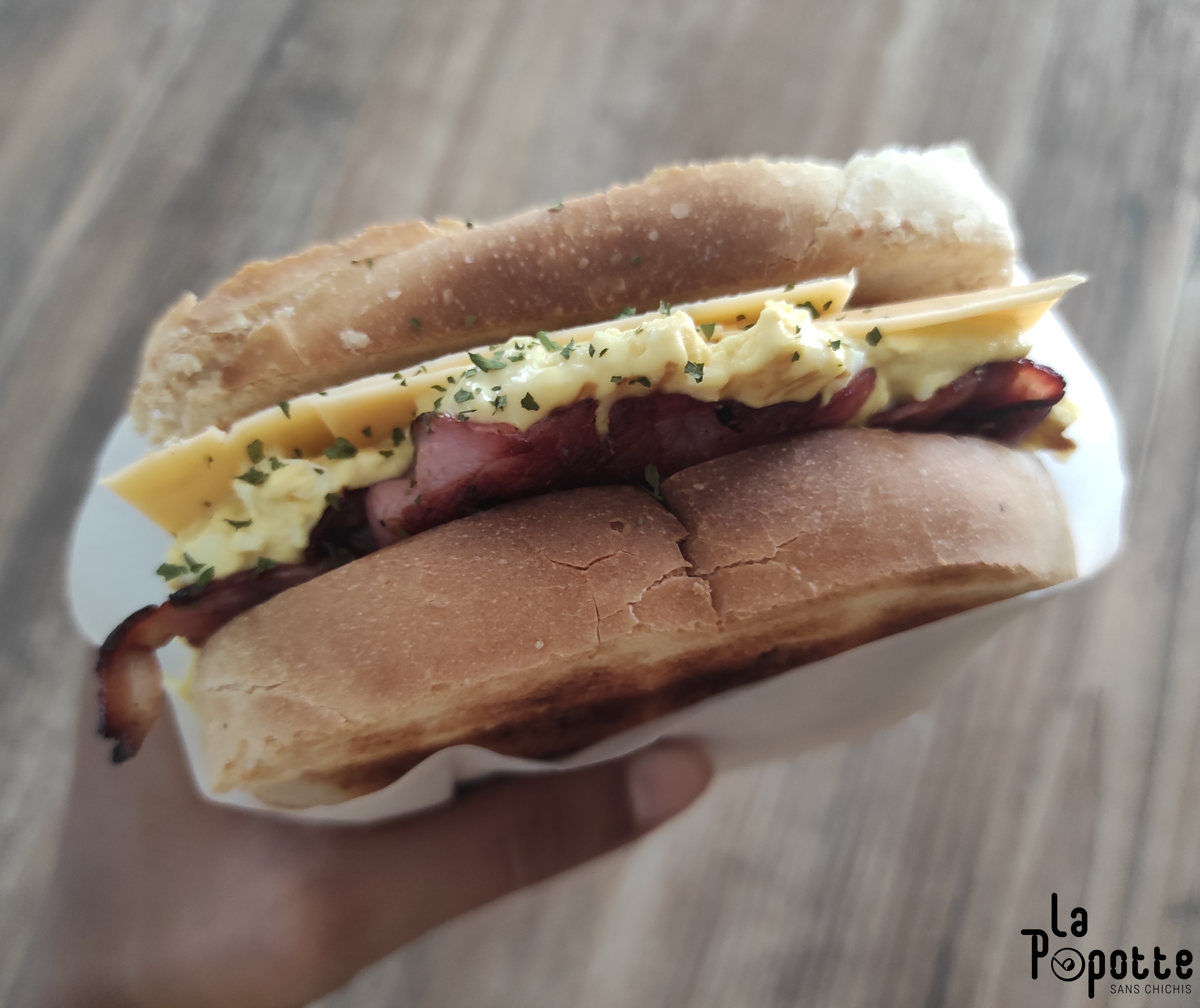 Egg drop Sandwich (sandwich aux œufs coréen)