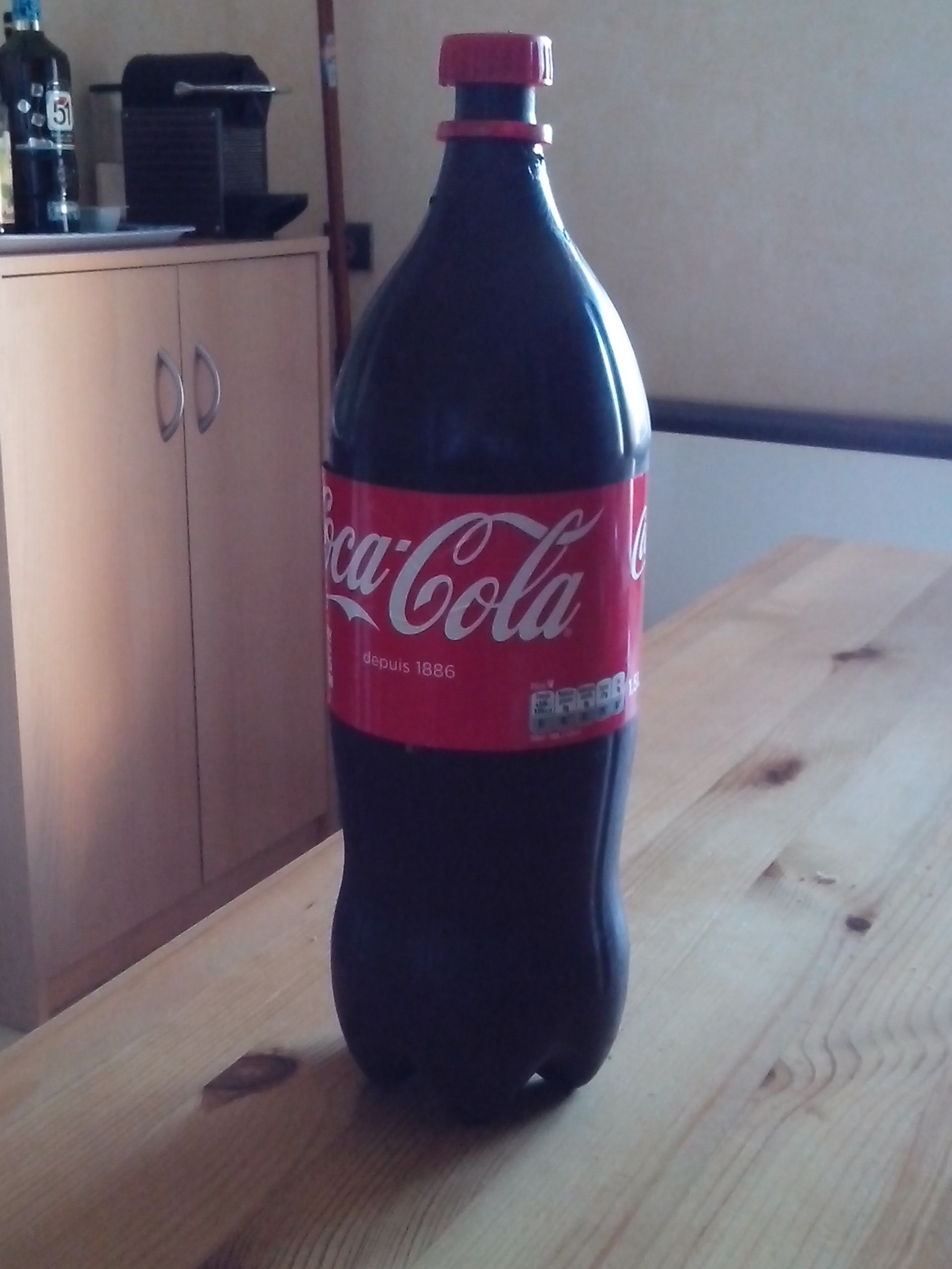 Gâteau bouteille de Coca-Cola