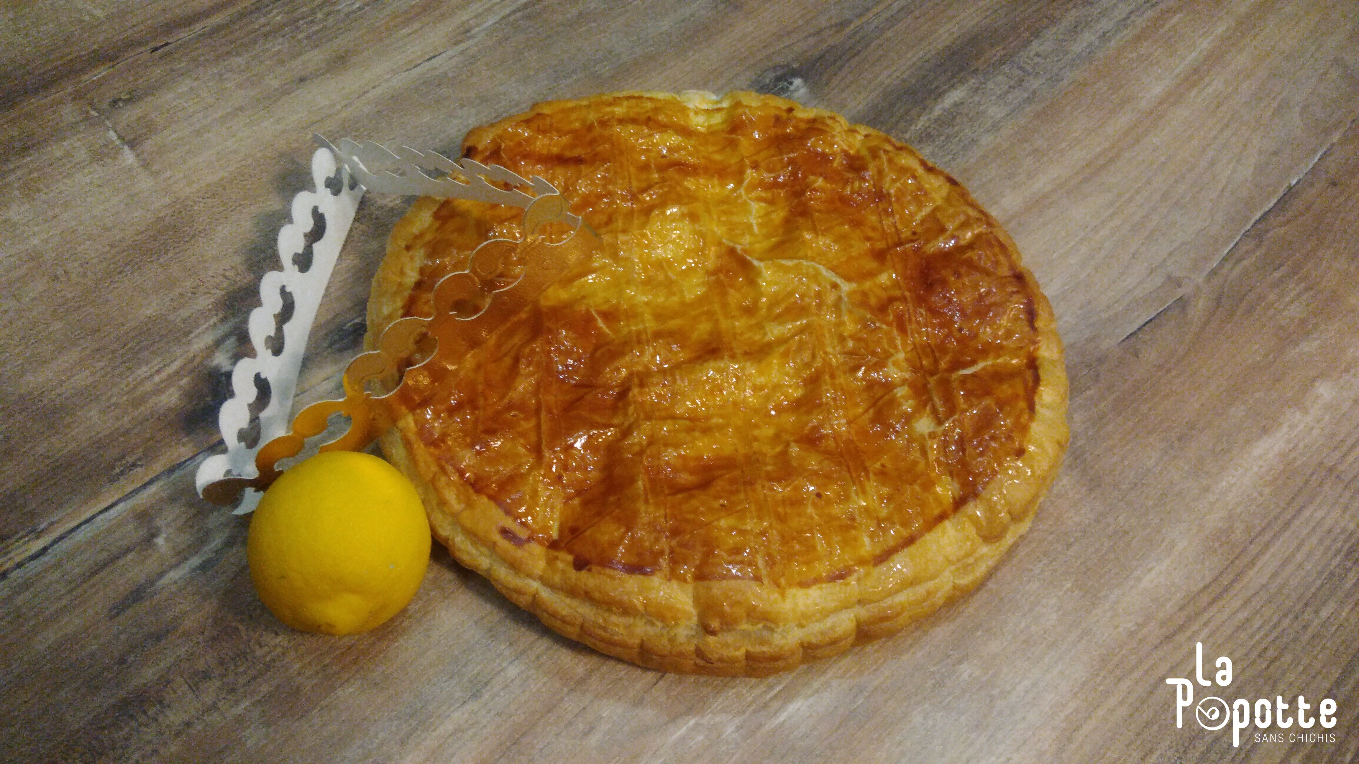 Galette des Rois frangipane citron