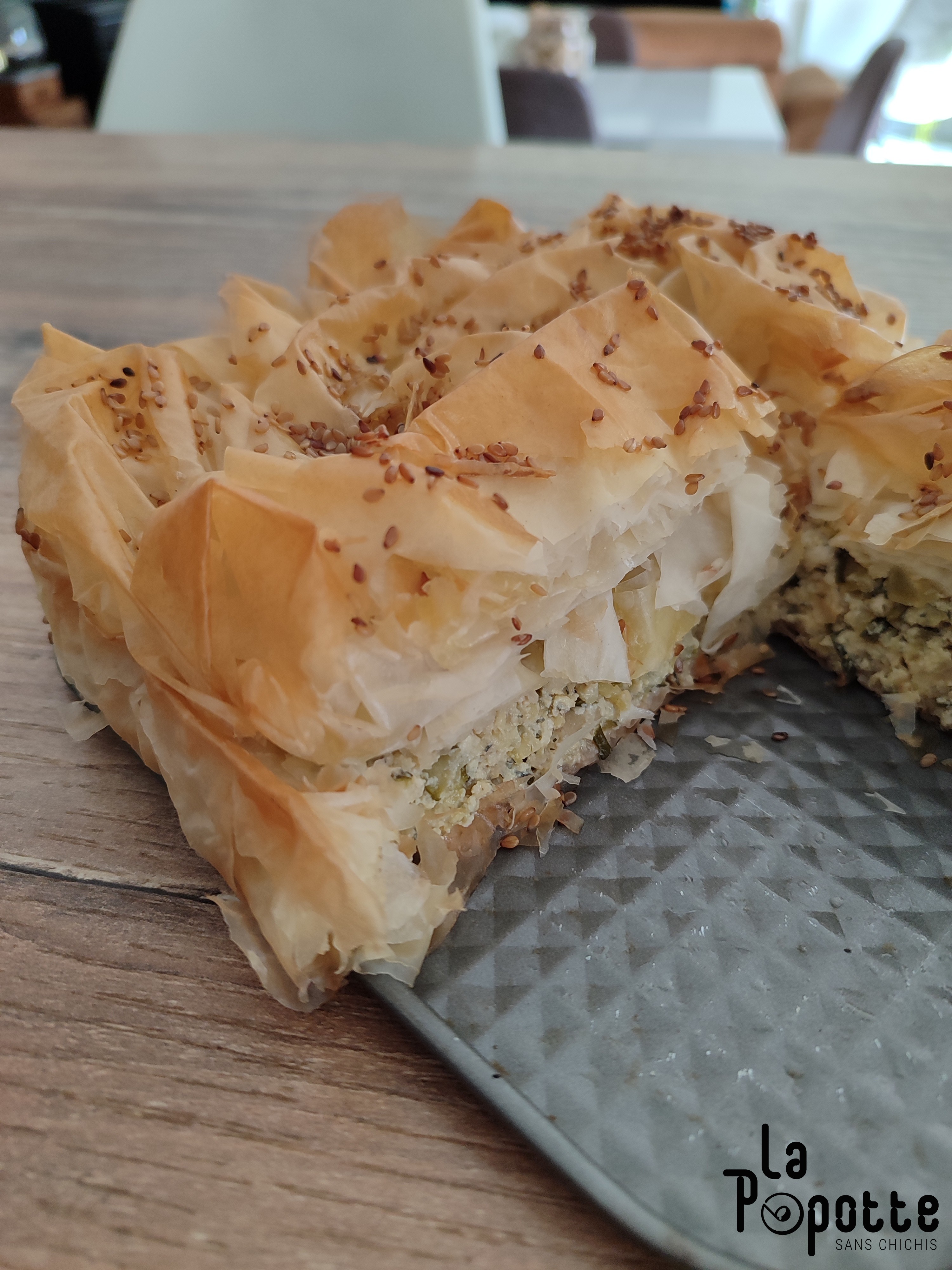Kolokithopita, feuilleté grec à la courgette 2