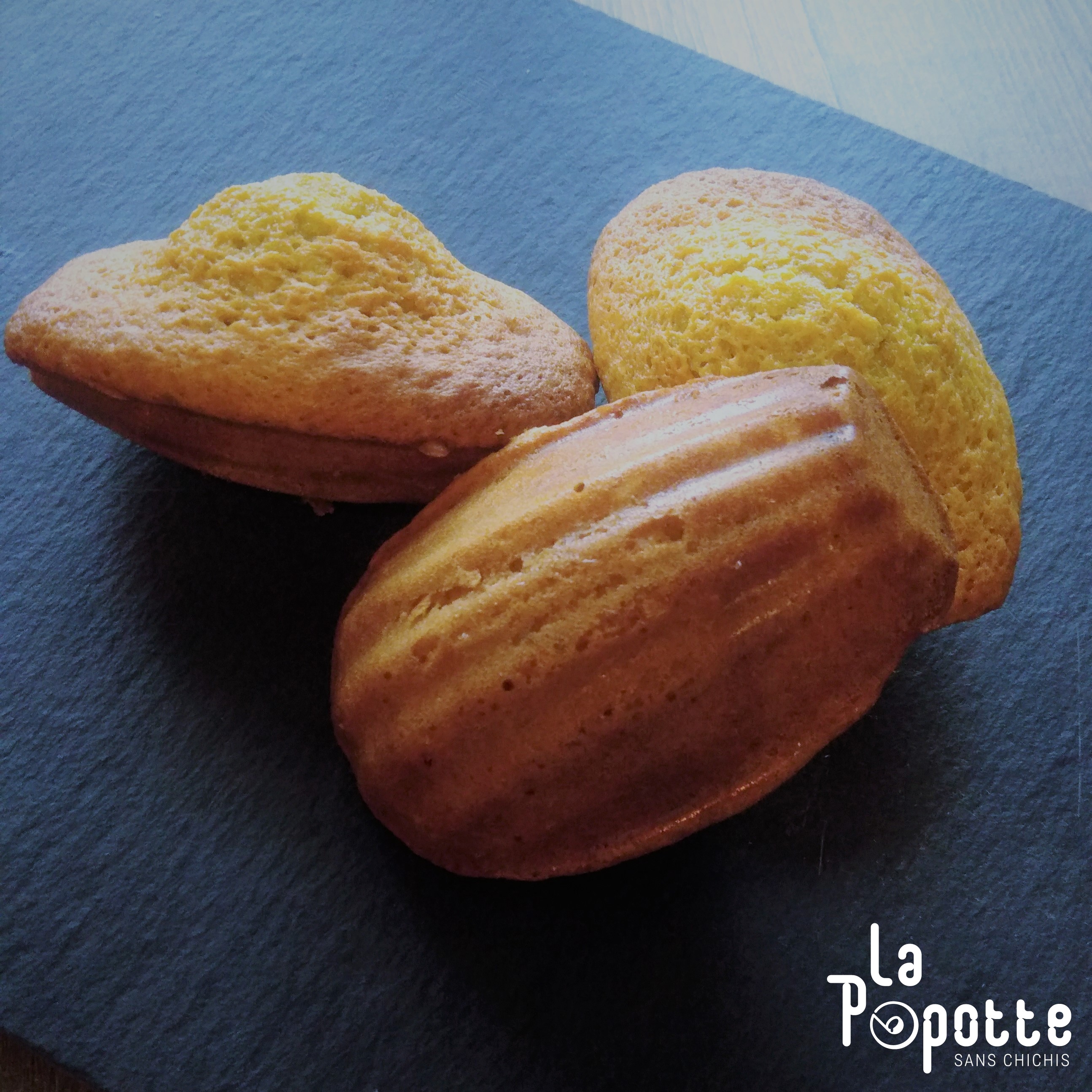 Madeleine à la pistache