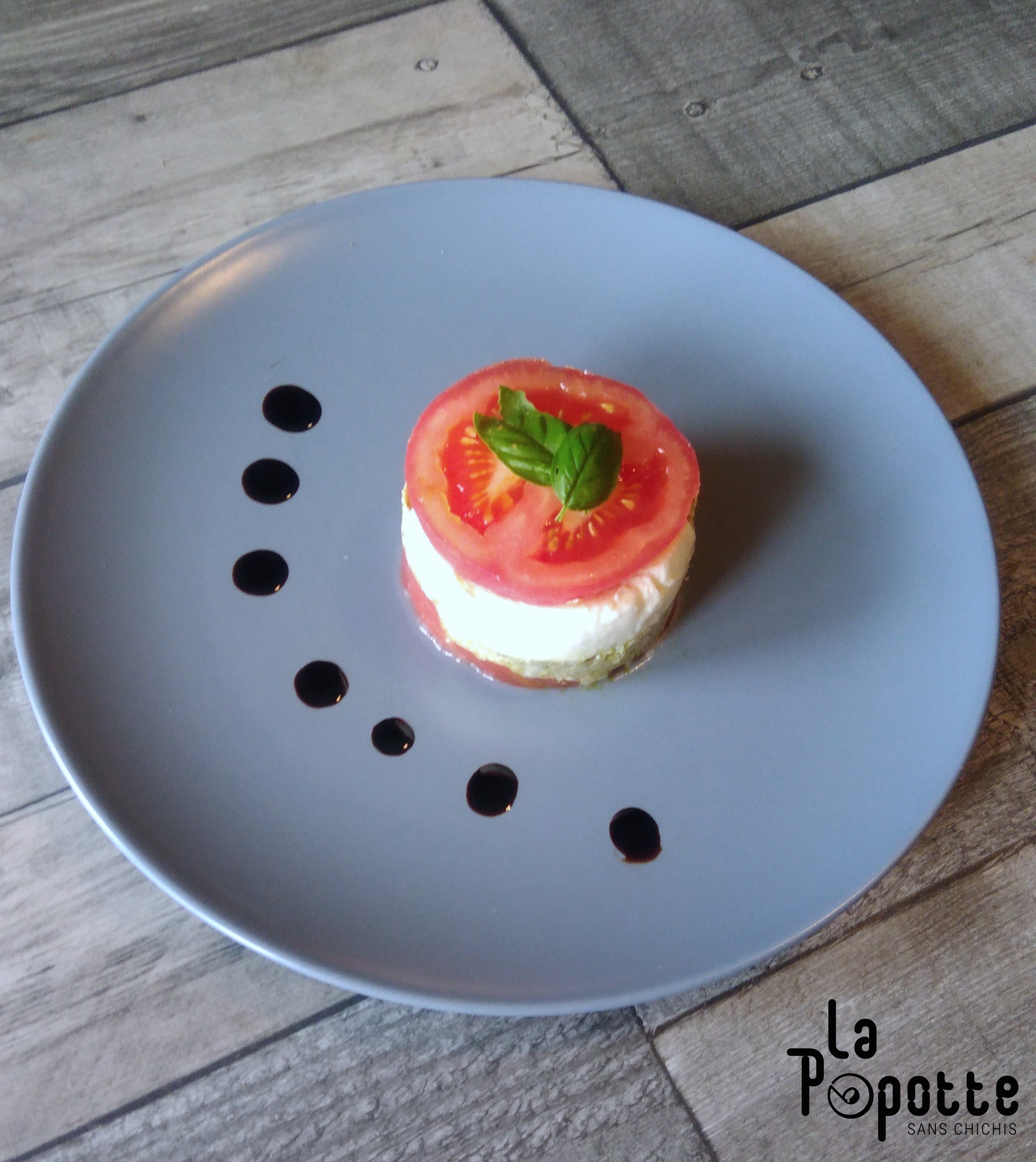 Millefeuille tomate mozzarella