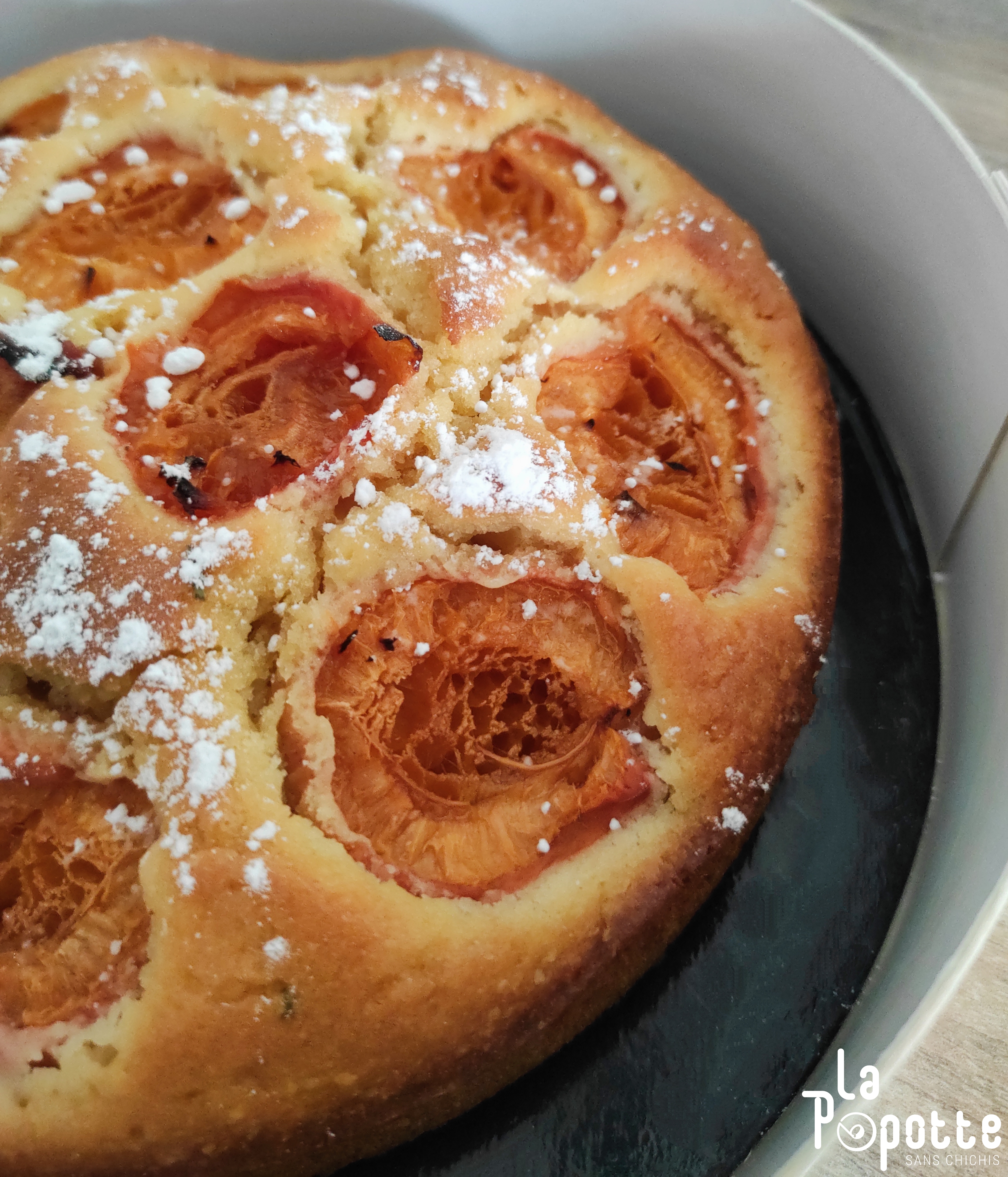 Moelleux abricot romarin et huile d'olive