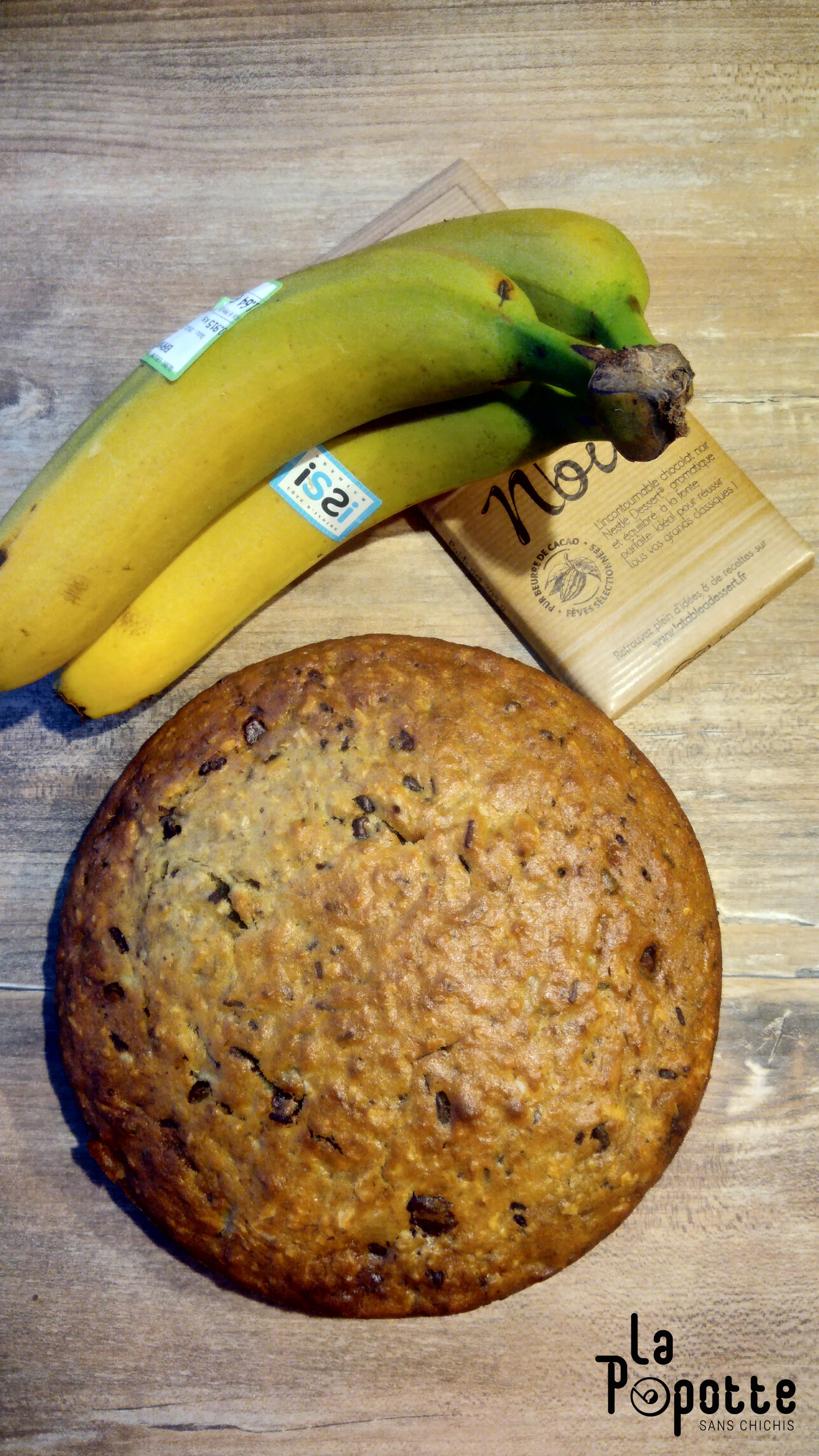 Moelleux choco banane