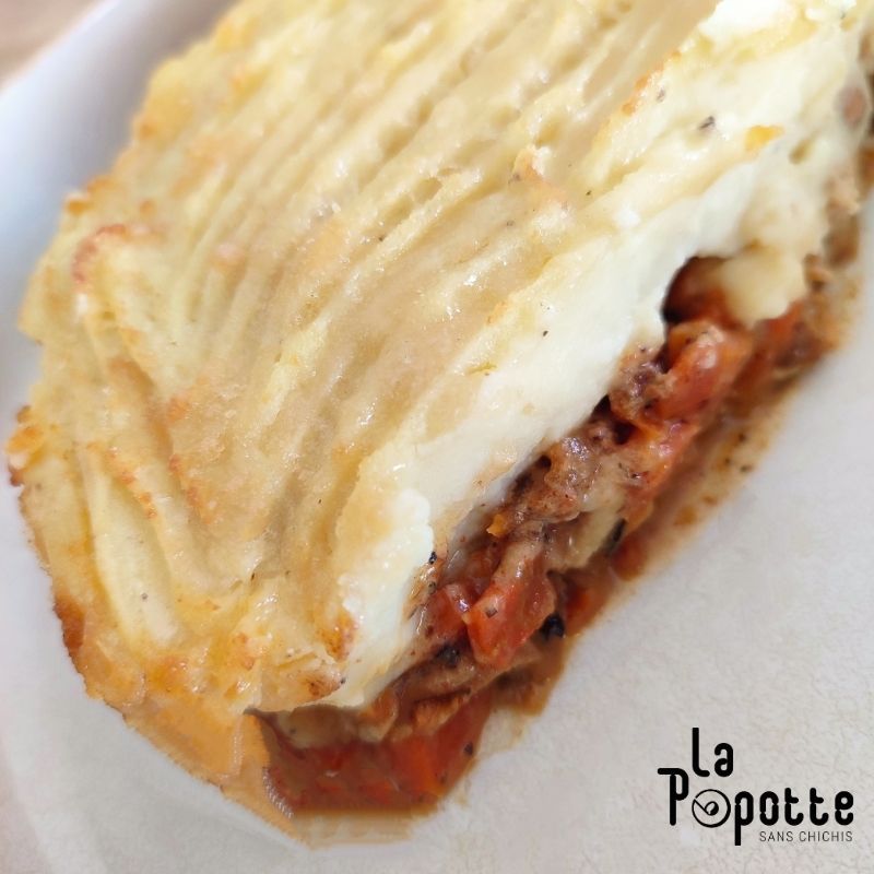 Parmentier de poulet aux épices cajun