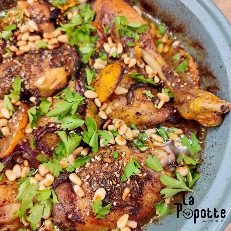 Poulet citron zaatar de Yottam Ottolenghi