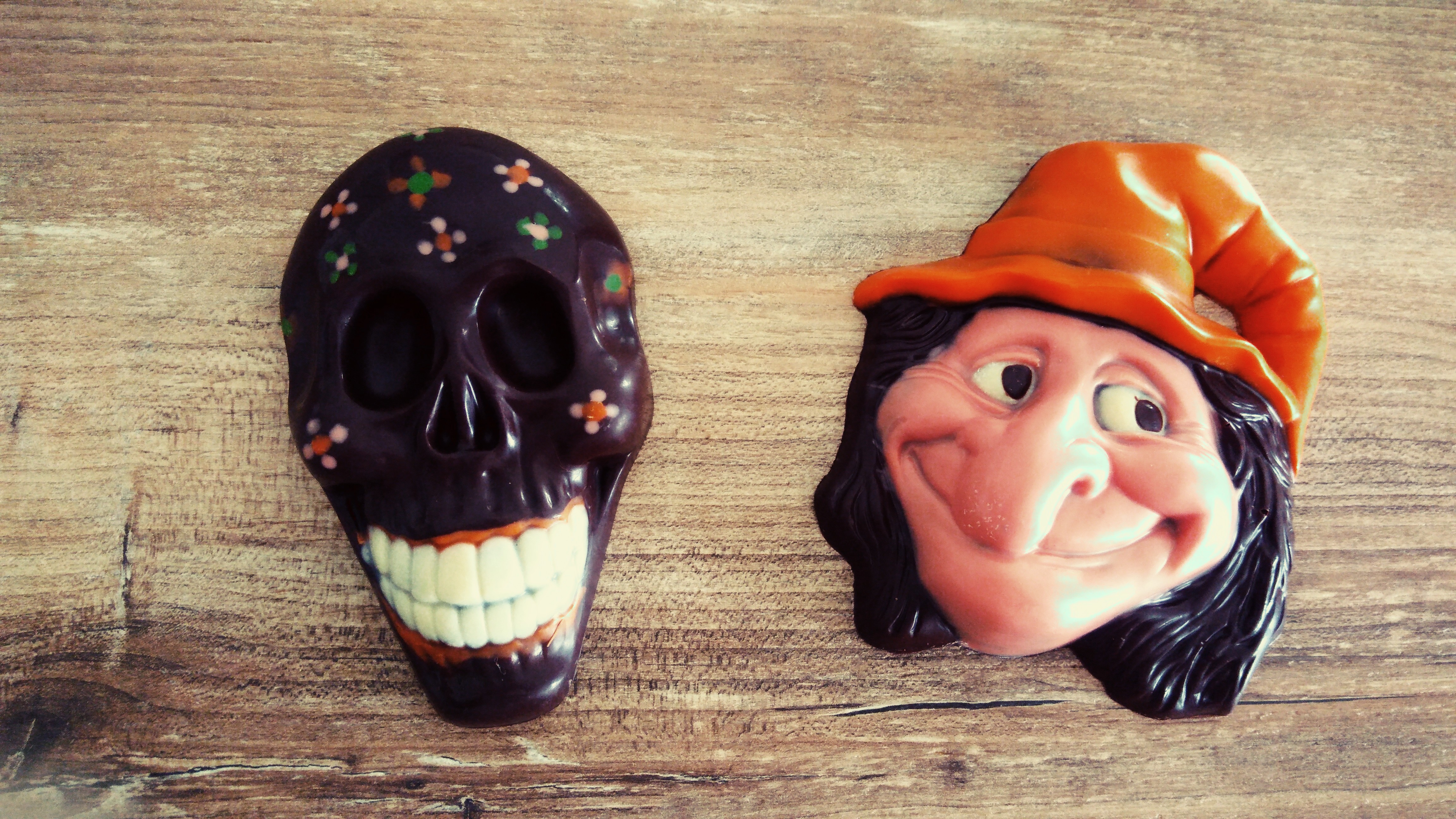 Sorcière et la Muerta en chocolat