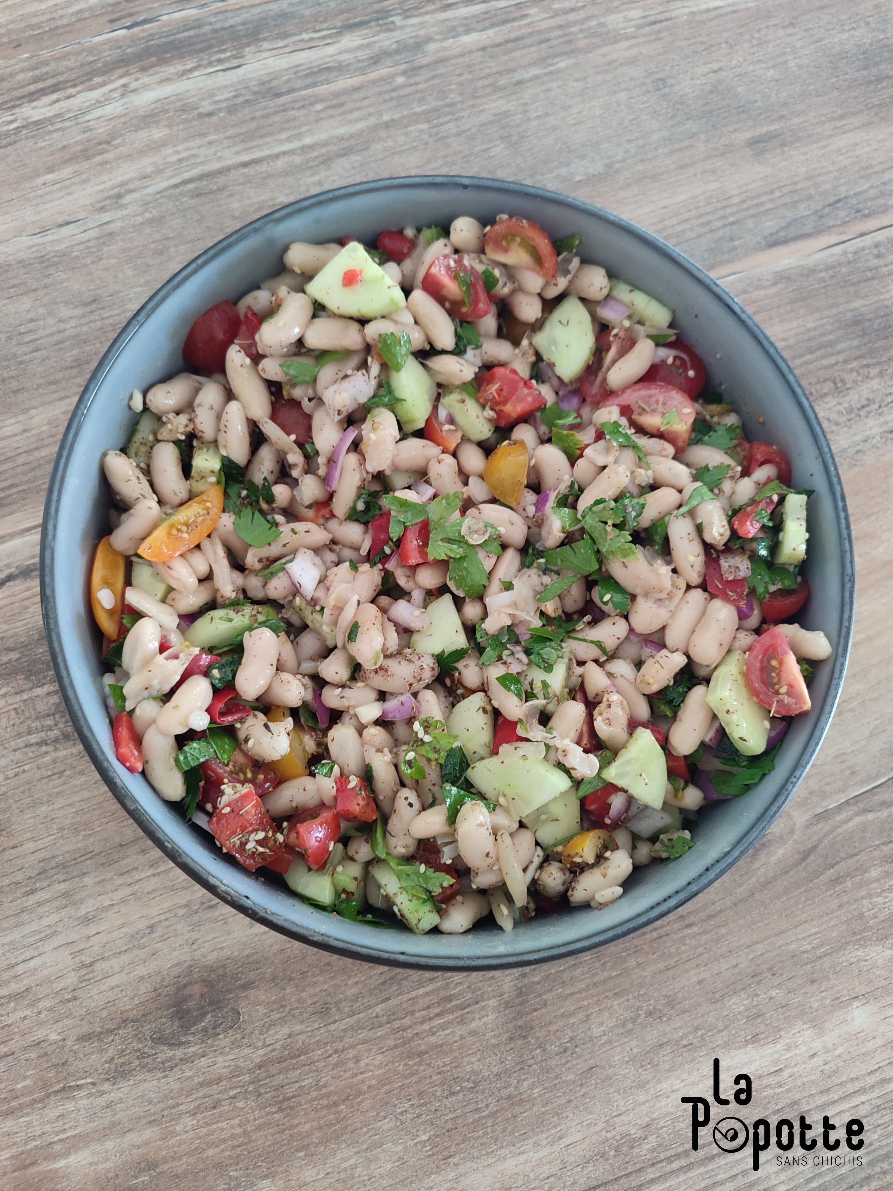 Taboulé de haricots blancs