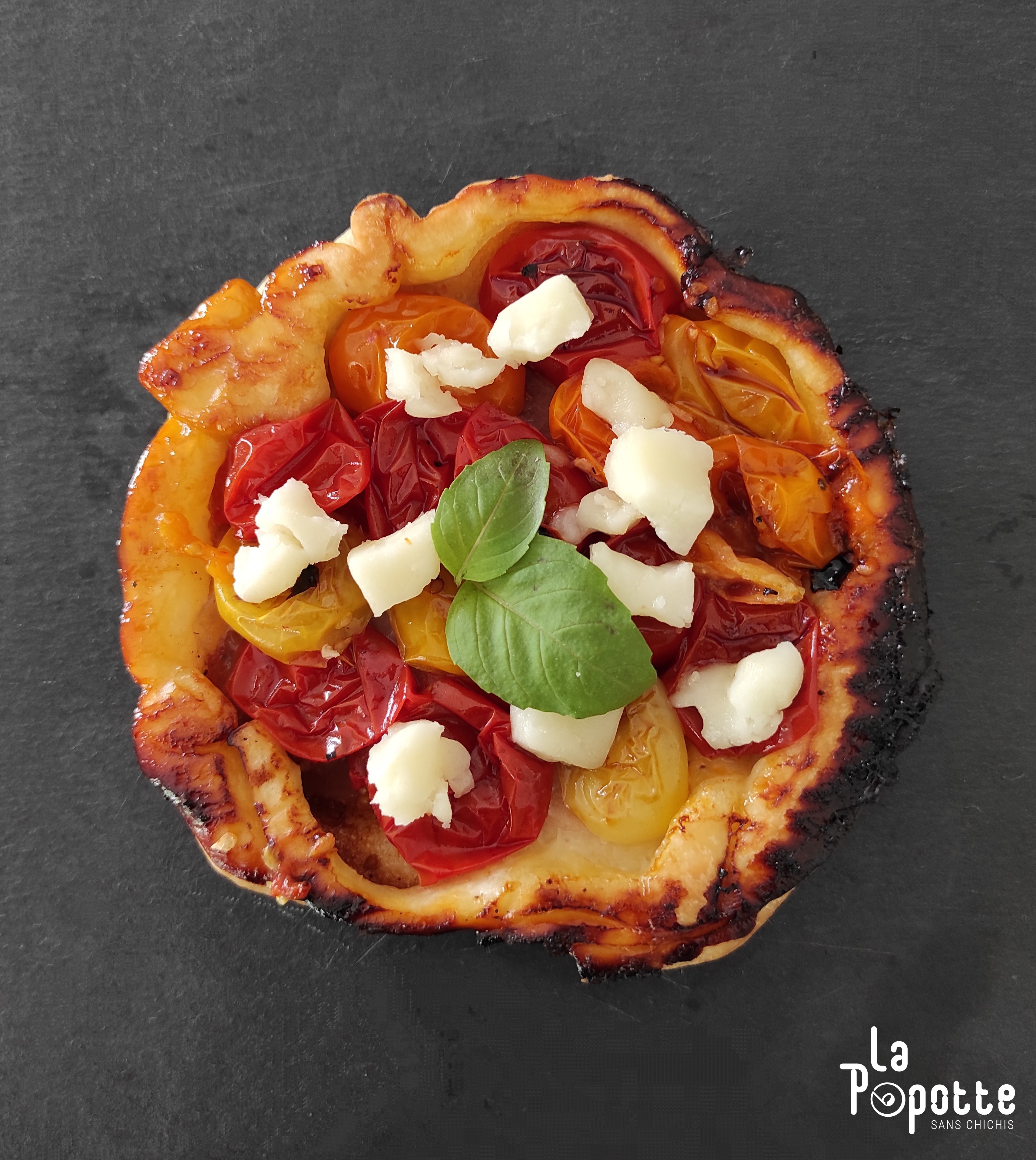Tartelette tatin tomate cerise