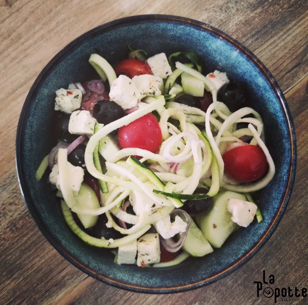 Zoodle à la grecque