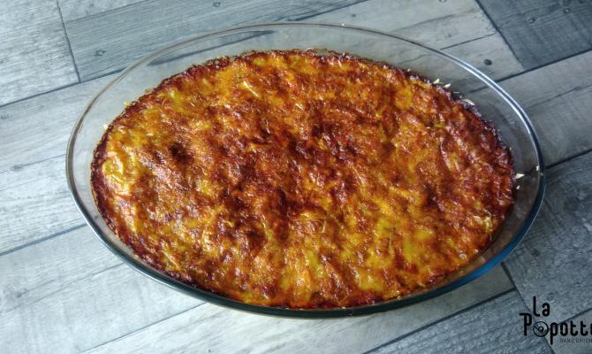 Courgettine ou gratin de courgettes-riz...