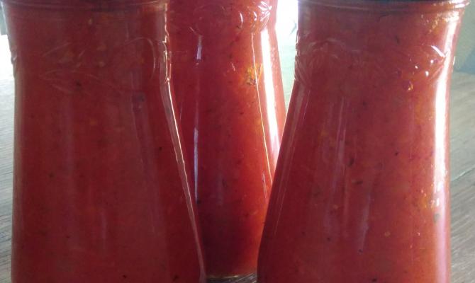Sauce tomate maison...